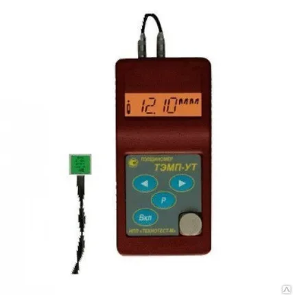Фото №0 Ультразвуковой универсальный толщиномер ТЭМП-УТ1 (пластмассовый корпус)
