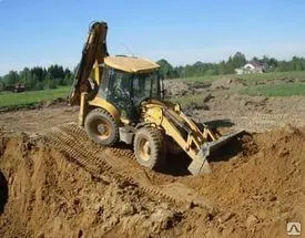 Фото №0 Выемка и разработка грунта