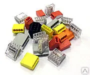 фото Быстрозажимные клеммные соединители