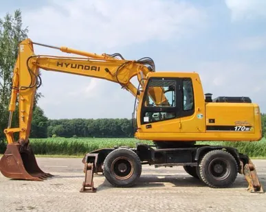 фото Экскаватор HYUNDAI R140w полноповоротный