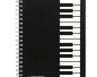 фото Блокнот Rin HY-A016 I Love Music Piano - Rin