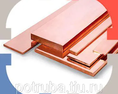 фото Медная полоса (шина) 8х30 Cu-ETP тв