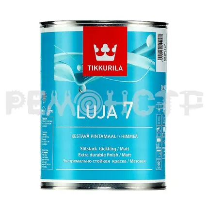 Фото №0 Краска акрилат интер 0,9л база А мат Tikkurila LUJA 7 (3) (под заказ) П