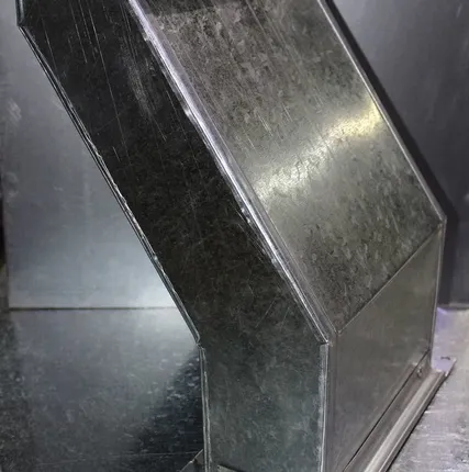 Фото №0 Утка вентиляционная прямоугольного сечения.