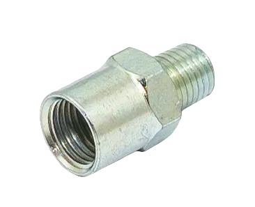 Фото №0 03.209.0 - Фитинг под врезную втулку  (R1/4"нар- М10х1внутр) (сталь)