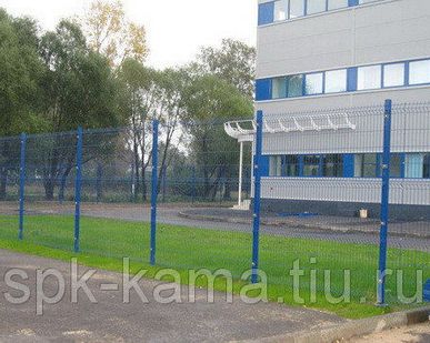 фото Забор из прутка СПК-Кама
