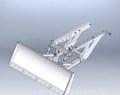 фото Отвал бульдозерный ОБ-1 не поворотный (ширина 2м)