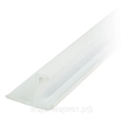 Фото №0 L-образный профиль ПВХ Nexus для переливной решетки (25 мм)