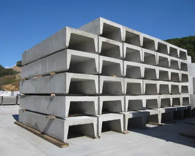 фото Железобетонный лоток Л32д-12 для кабеля