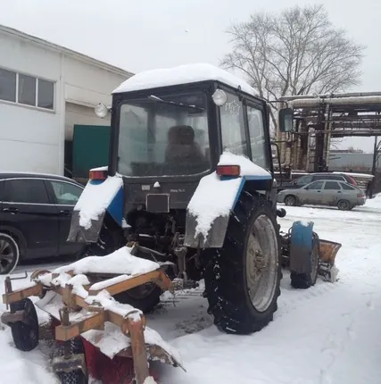 Фото №0 Аренда трактора мтз с щеткой