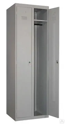 Фото №0 Шкаф для одежды ШРС-11-400-П (185x40x50 см) Модульный с перфорированной две