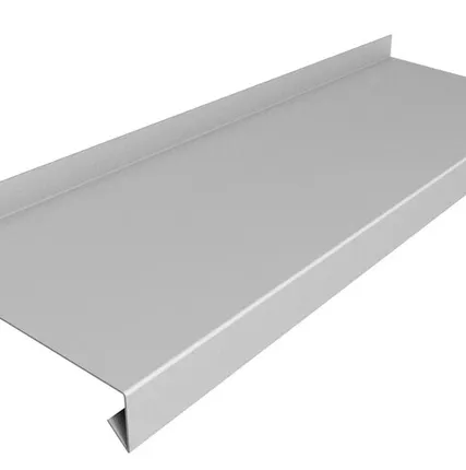 Фото №0 Отлив оконный оцинкованный