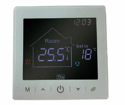 Фото №0 Терморегулятор электронный програм.Wi-Fi. 220В, 16А, 3600Вт, цвет белый G 05H WI-FI белый GRANDEKS