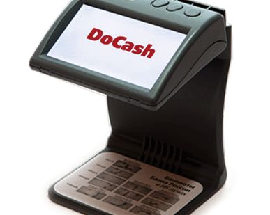 фото Детектор банкнот DOCASH DVM mini, ЖК-монитор, проверка в инфракрасном свете