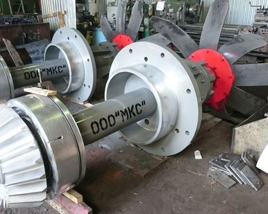 фото Приводной вал дробилки КМД-2200, КСД-2200.
