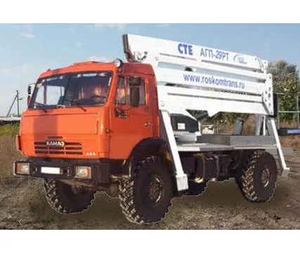 Фото №0 Автогидроподъемник АГП-29 на шасси КамАЗ-4326 (4х4)