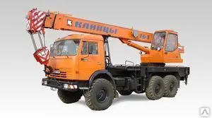 фото Автокран КС-35719-7-02 «Клинцы» шасси КамАЗ-43118 (6х6)