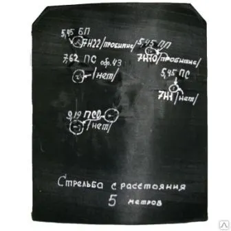 Фото №0 Бронеэлемент (материал высокомолекулярный полиэтилен) ГК "Кондор"