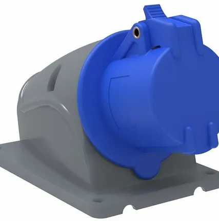 Фото №0 MAGNUM Розетка стационарная ССИ-113 16А 2Р+РЕ 220В IP44