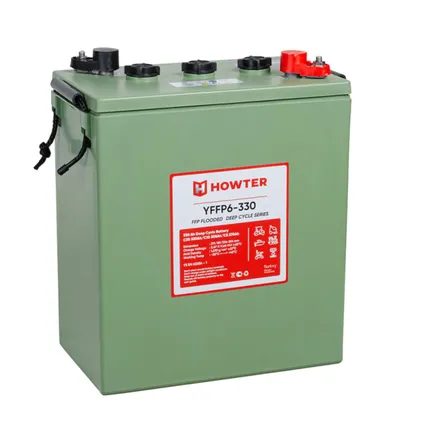 Фото №0 Тяговый аккумулятор HOWTER FFP 06 330 (6V / 330 Ah C20)