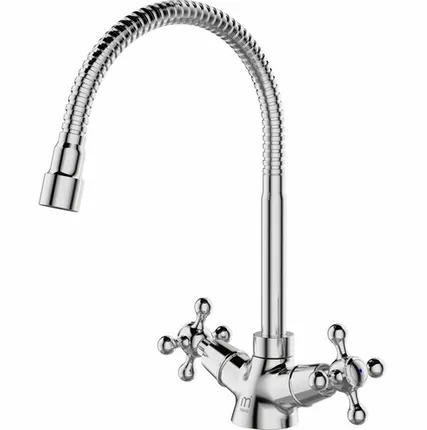 Фото №0 Дисма Смеситель для кухни Milardo Duplex,с гибким изливом DUPSB0FM05