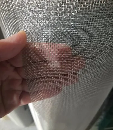 Фото №0 Сетка тканая нержавеющая