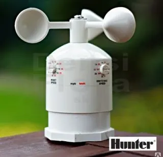 фото Метеостанция с датчиками дождя и ветра Hunter MWS