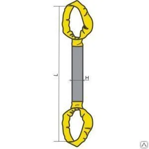 фото Круглопрядный петлевой строп кантаплюс кскп-65.0/6.0м