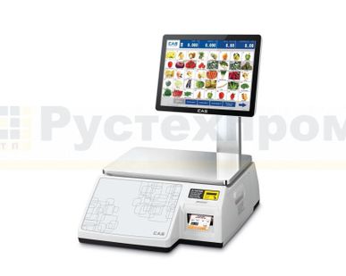 фото Весы с принтером этикеток CAS CL7000-06S