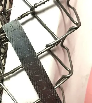 Фото №0 Сетка-рабица 45*45*3.0 (2,0*10м) оц, рулон д.3,0мм