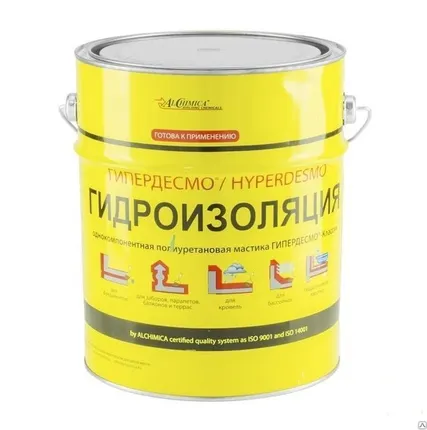 Фото №0 Полиуретановая мастика Гипердесмо (Греция) 25 кг