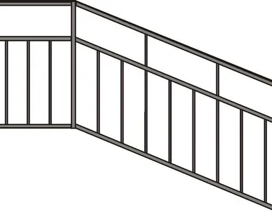 фото Кованые перила Арт ПК 001.