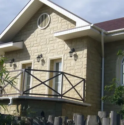 Фото №2 Фасадная панель Альта Гранит Крымский 113,4*47,4 см