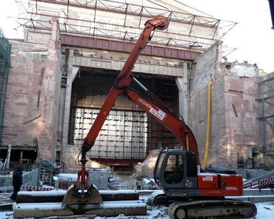 фото Аренда грейфера с глубиной копания от 14 до 22 м