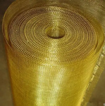 Фото №0 Сетка латунная Лат-0,112 D проволоки 0,08 мм ГОСТ 6613-86