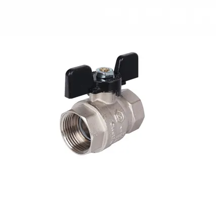 Фото №0 Кран шаровой Stout 3/4" в.р.-в.р. (ручка бабочка)