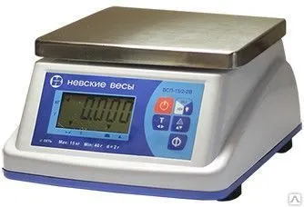 фото Влагозащищенные фасовочные весы ВСП-6/1-2В