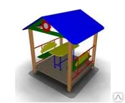 Фото №0 Беседка для настольных игр Размеры: 2105 x 2000 x 2270 мм
в