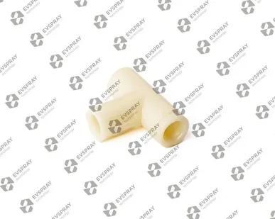 фото Тройник 1/8F под шланг пластик (белый - 8мм).