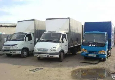 фото Аренда грузовых автомобилей Газель, заказ переезда с Газелью и грузчиками