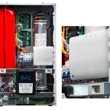 Фото №1 Миникотельная-SET МК-S Plus 15кВт (клапан ZOTA BPV+ZONT SMART 2.0+Адаптер OpenThermDIN)