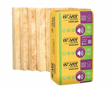 фото Утеплитель ИЗОВЕР Тихий Дом Плита 14*50*610*1170 мм 10 м2, 0.5 м3