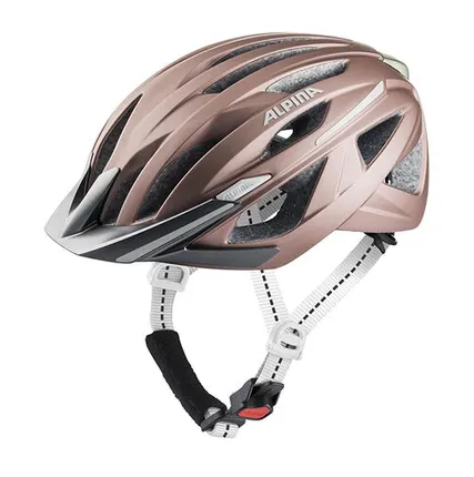 Фото №0 Велошлем ALPINA Haga Rose Matt