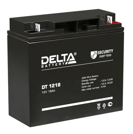 Фото №0 Аккумулятор Delta DT 1218