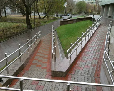 фото Пандус "П-образный без ригелей