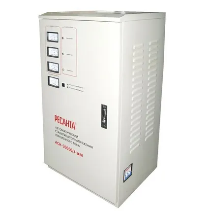 Фото №0 Стабилизатор напряжения Ресанта АСН-30000/3-ЭМ