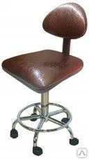 Фото №0 Стул для мастера Сеньор (хром с кольцом)