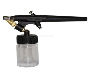 фото Аэрограф AGS22/0.5 с двумя сменными бачками + набор_кейс