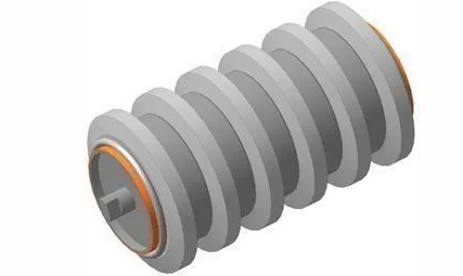 Фото №0 Ролик амортизирующий D ролика 76, Размер кольца D125 d74 B30