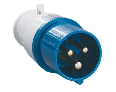 фото Вилка кабельная 32А 2Р+E IР44 переносная 250В 023 IEK